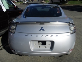 2007 MITSUBISHI ECLIPSE GS SILVER 2DR 2.4L AT 153731